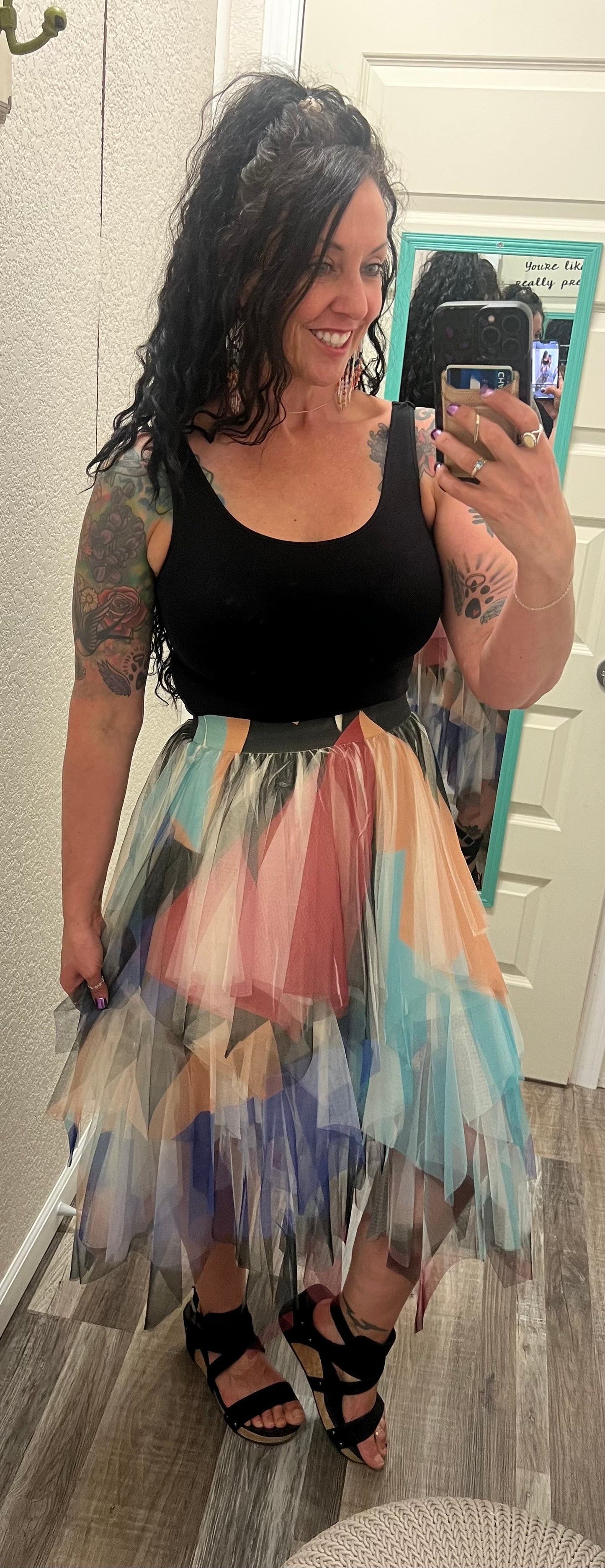 It’s Geometrics! - Showstopper Tiered Skirt