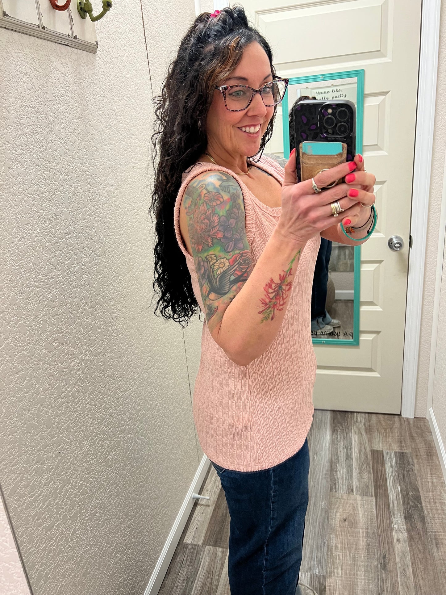 Jess Jaquard Tank