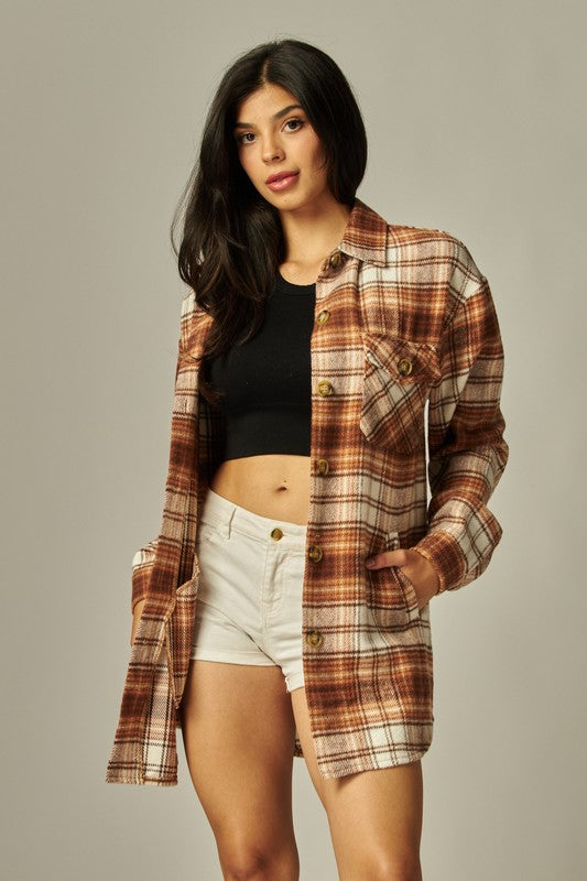 Loretta Flannel Shacket