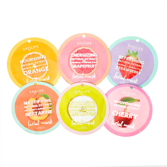 SpaLife Fruit Facial Sheet Mask