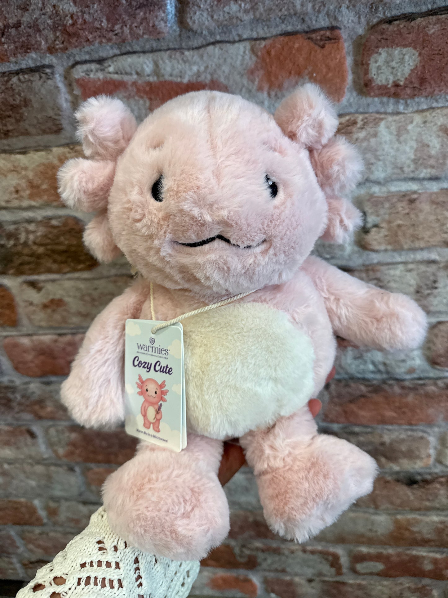 Cozy Cutie Axolotl Warmies