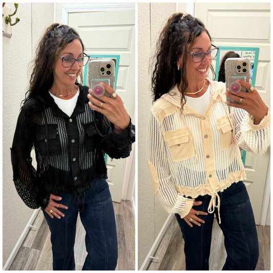 Danika - Button Down jacket