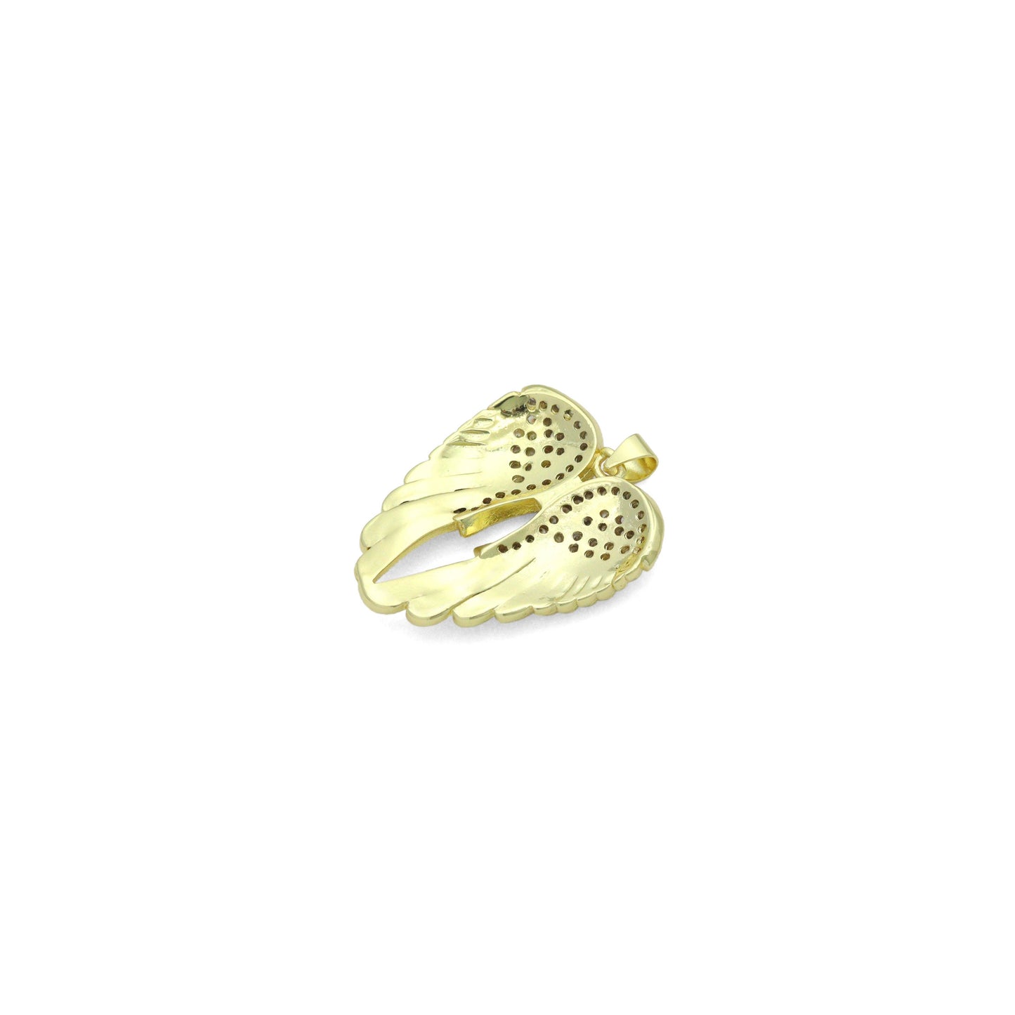 Gold Angel Wings Charm
