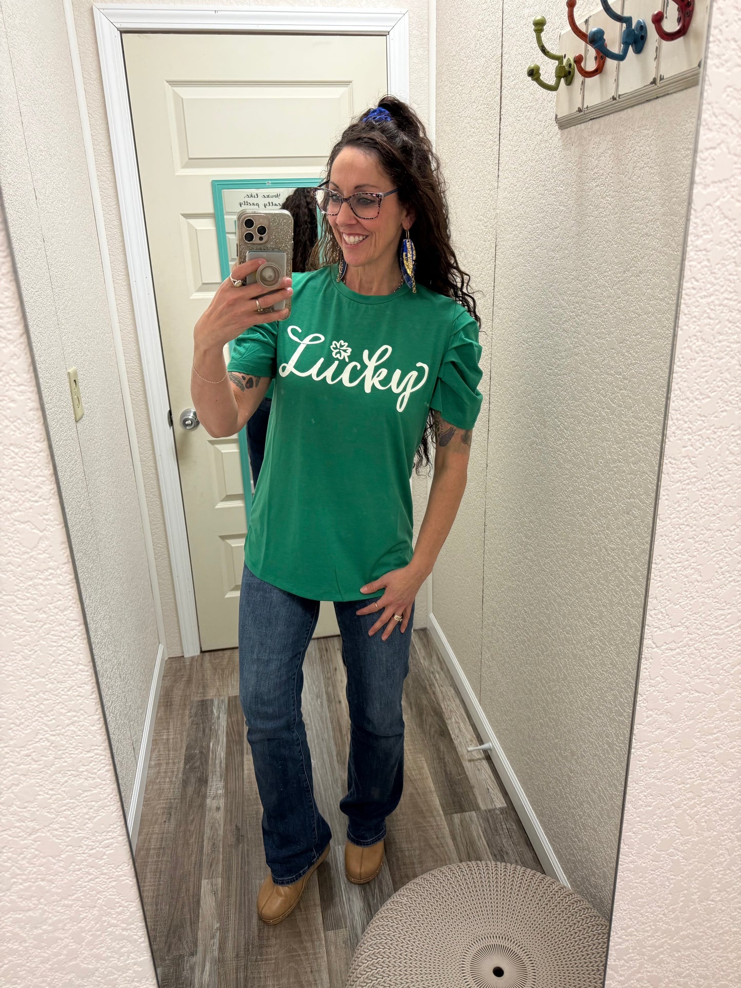 Lucky Irish Princess Sleeve Top