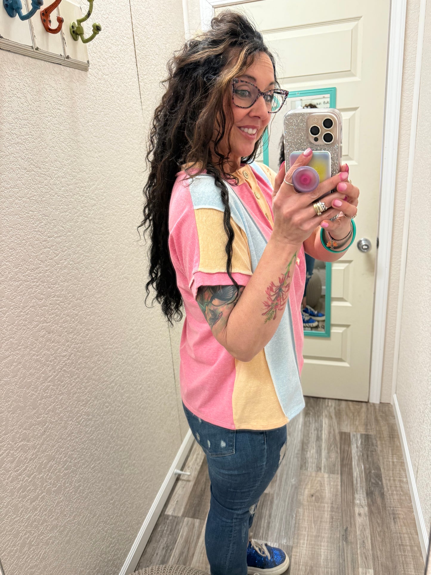 Penelope Pastel Top