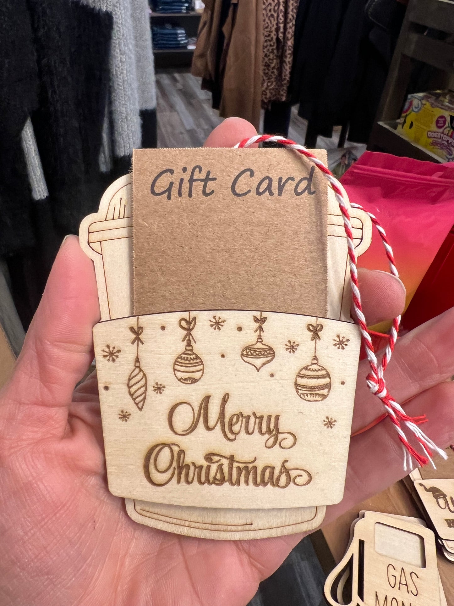 Gift Card Holder Ornament