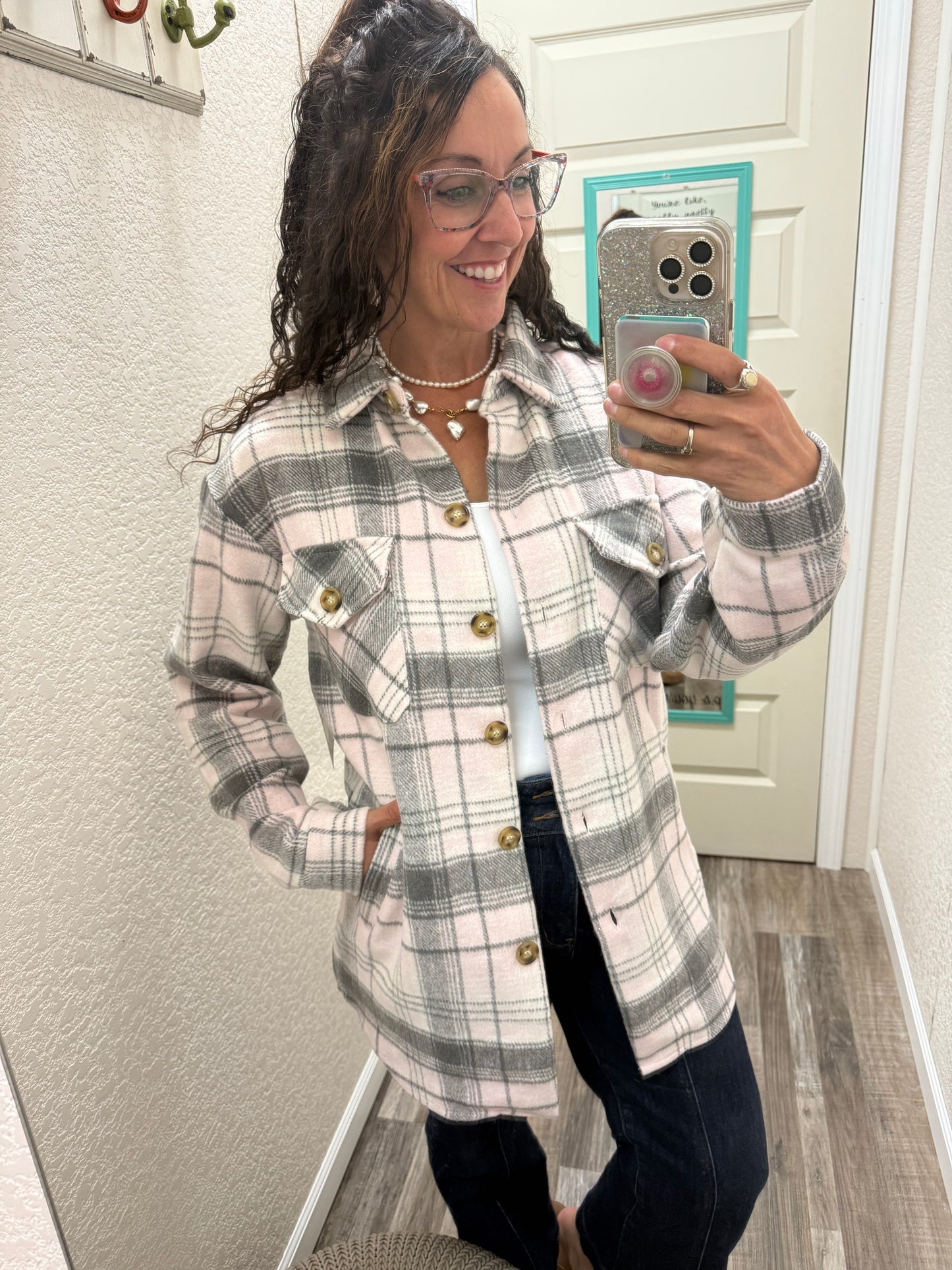 Loretta Flannel Shacket