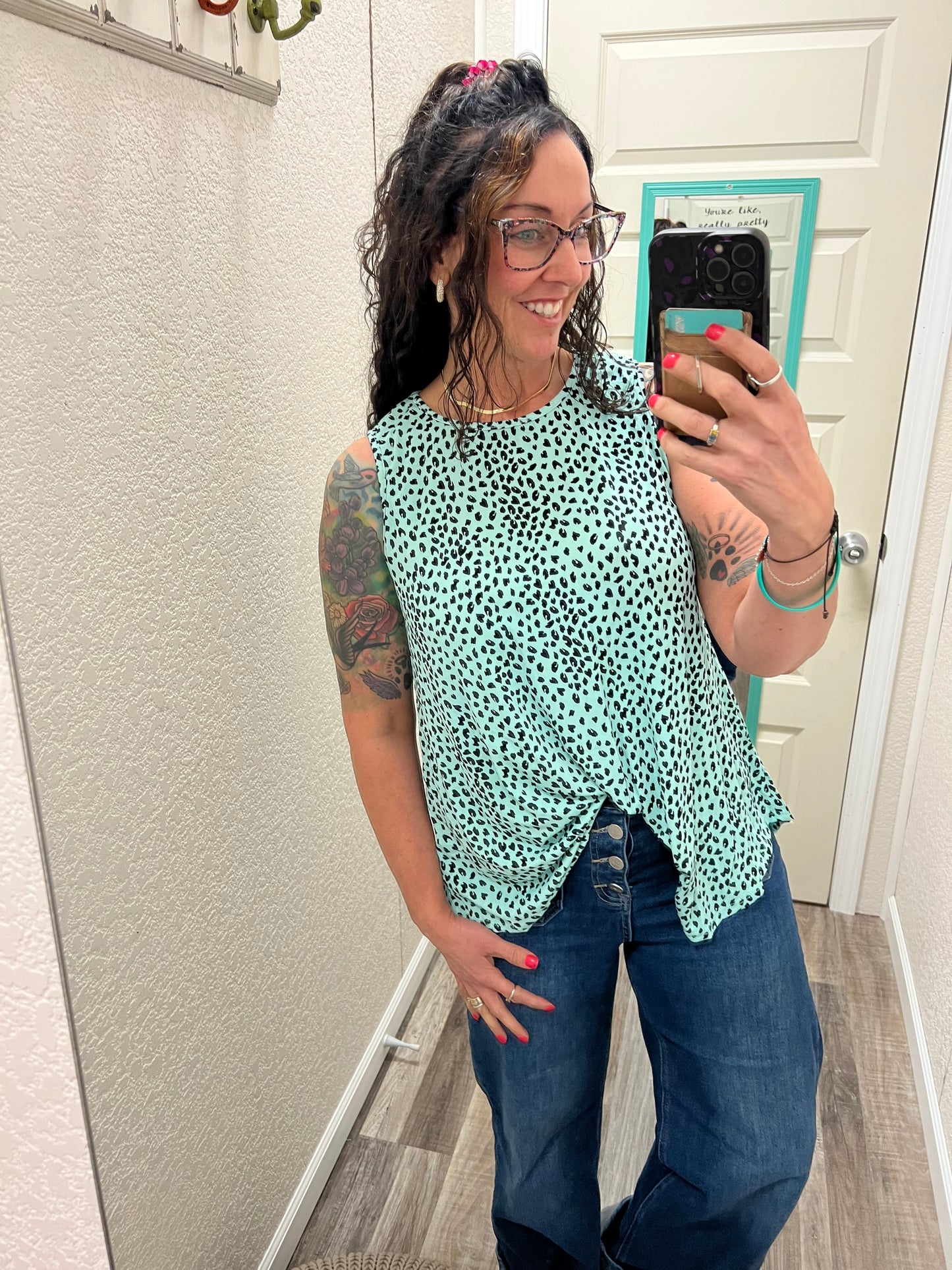 Tabitha Cheetah Tank Top