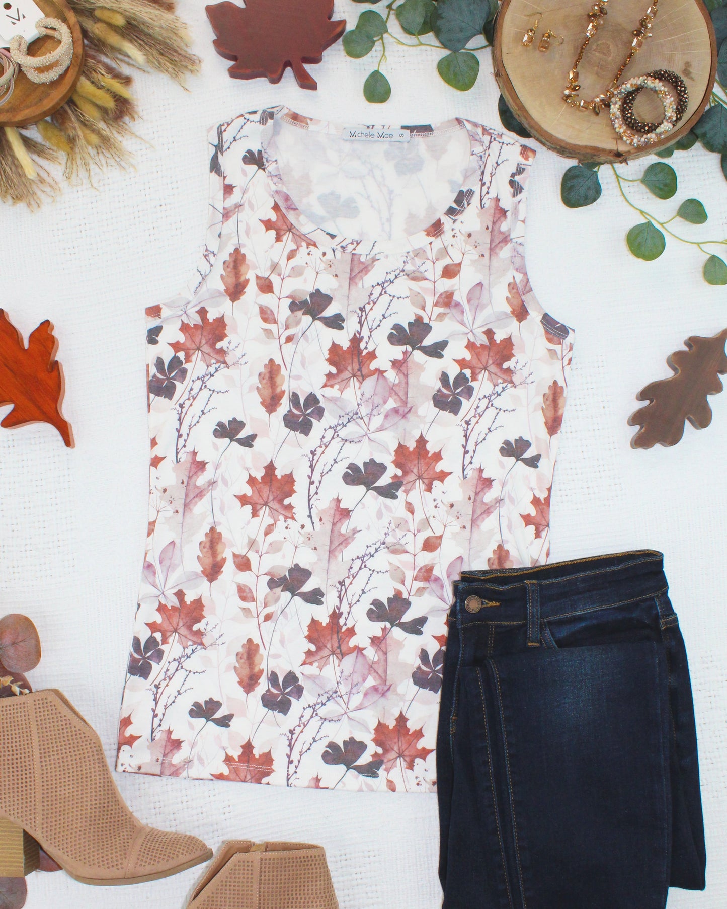 Ava Tank - Fall Foliage