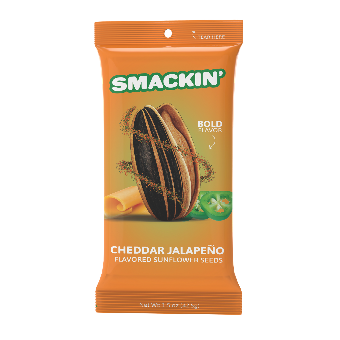 1.5oz SMACKIN' Sunflower Seeds
