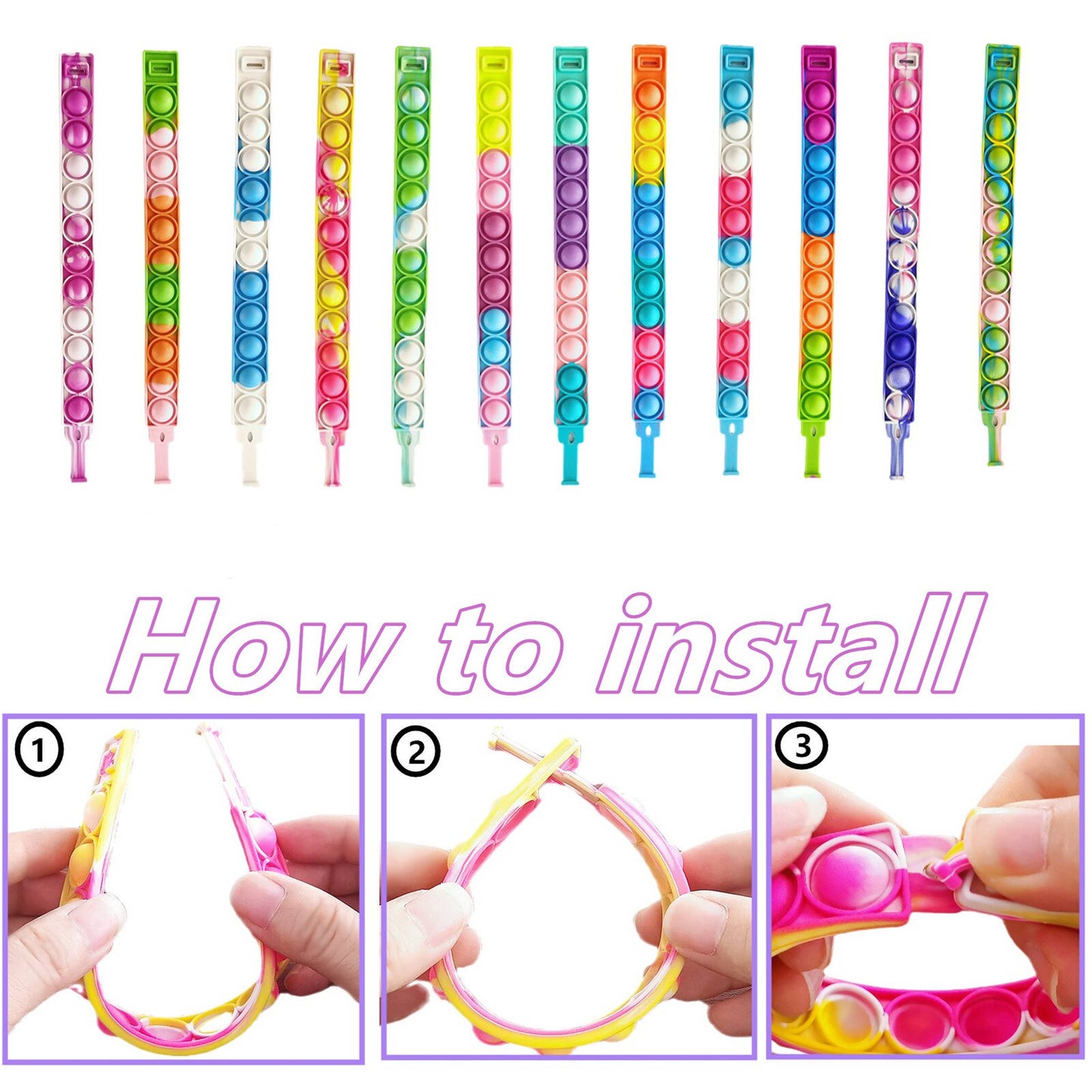 Stress Free Fidget Relaxing Sensory Bracelet