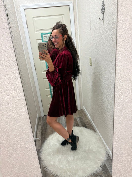 Ruby Sue Velvet Dress