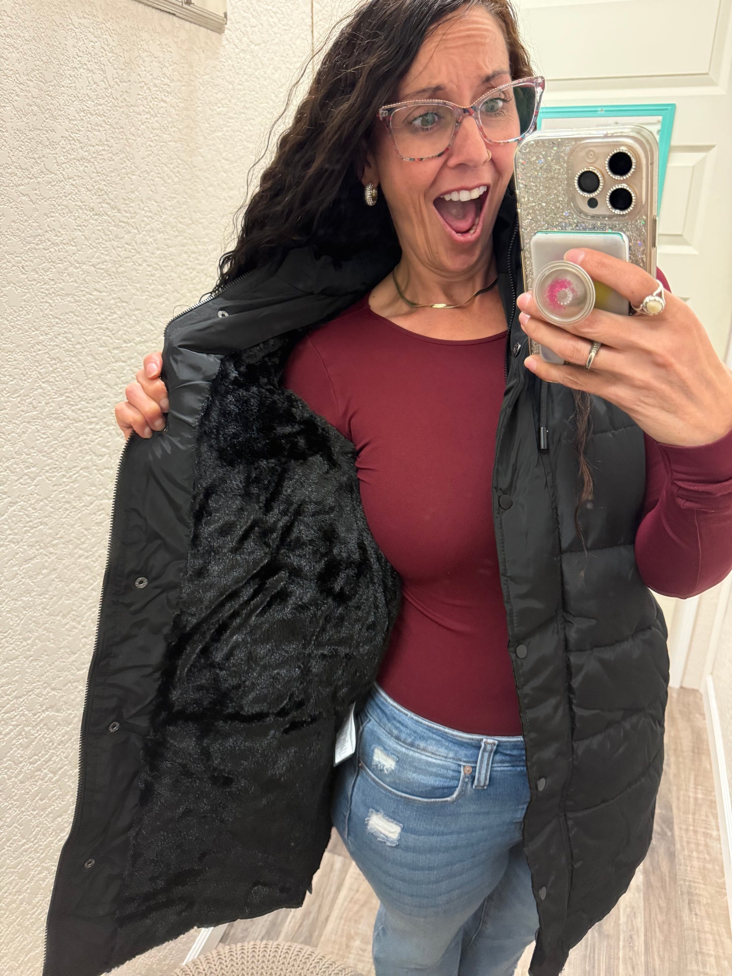 Vivi Long Puffer Vest