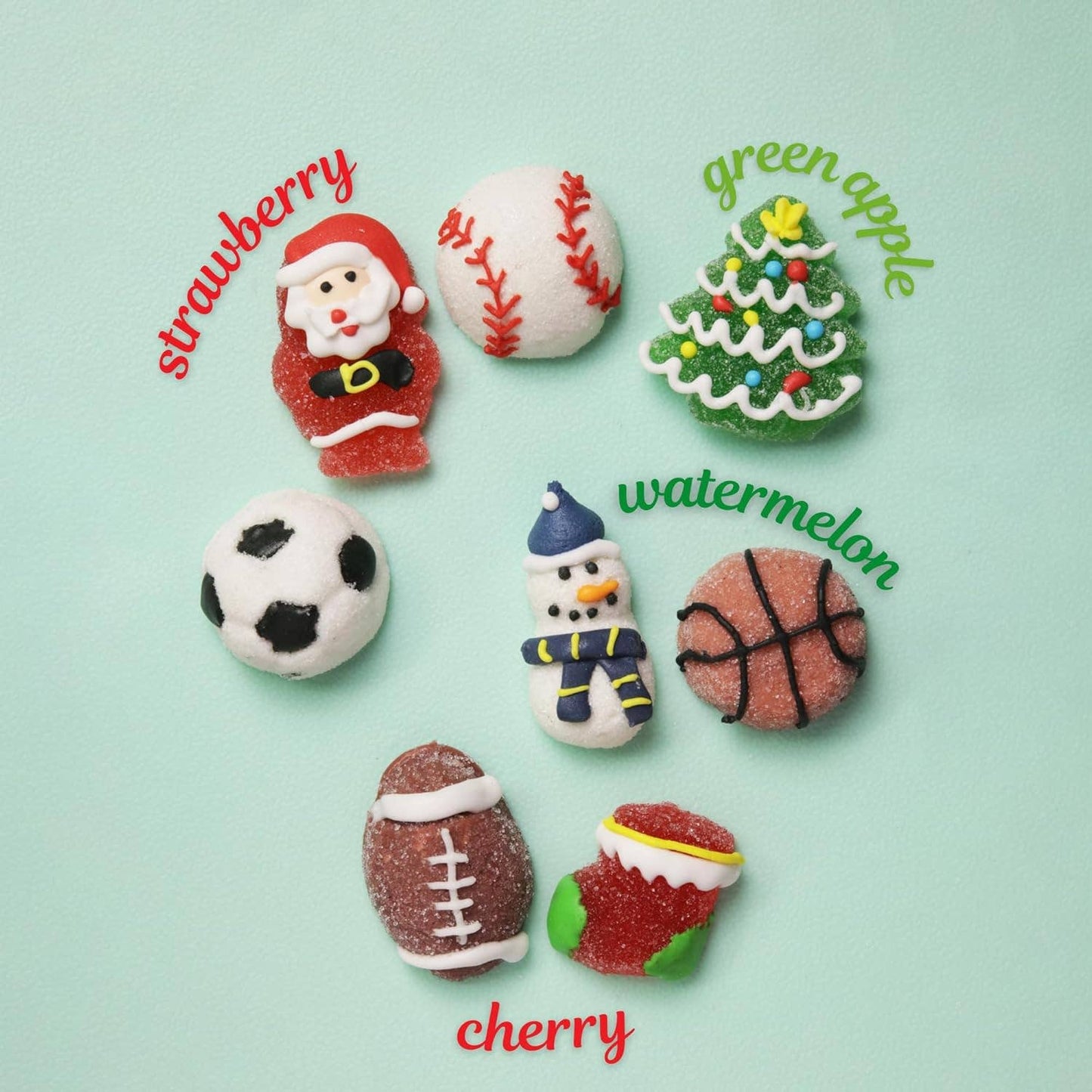 Christmas Sports Advent Calendar with Gummy Candy