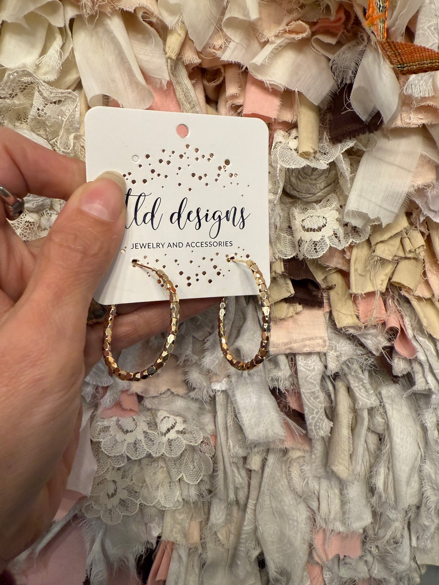 Gold Bling Bling - Gold Plated Earrings