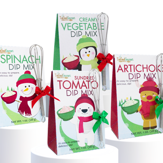 Holiday Dip Mixes – Festive Apps, Perfect Stocking Stuffer: