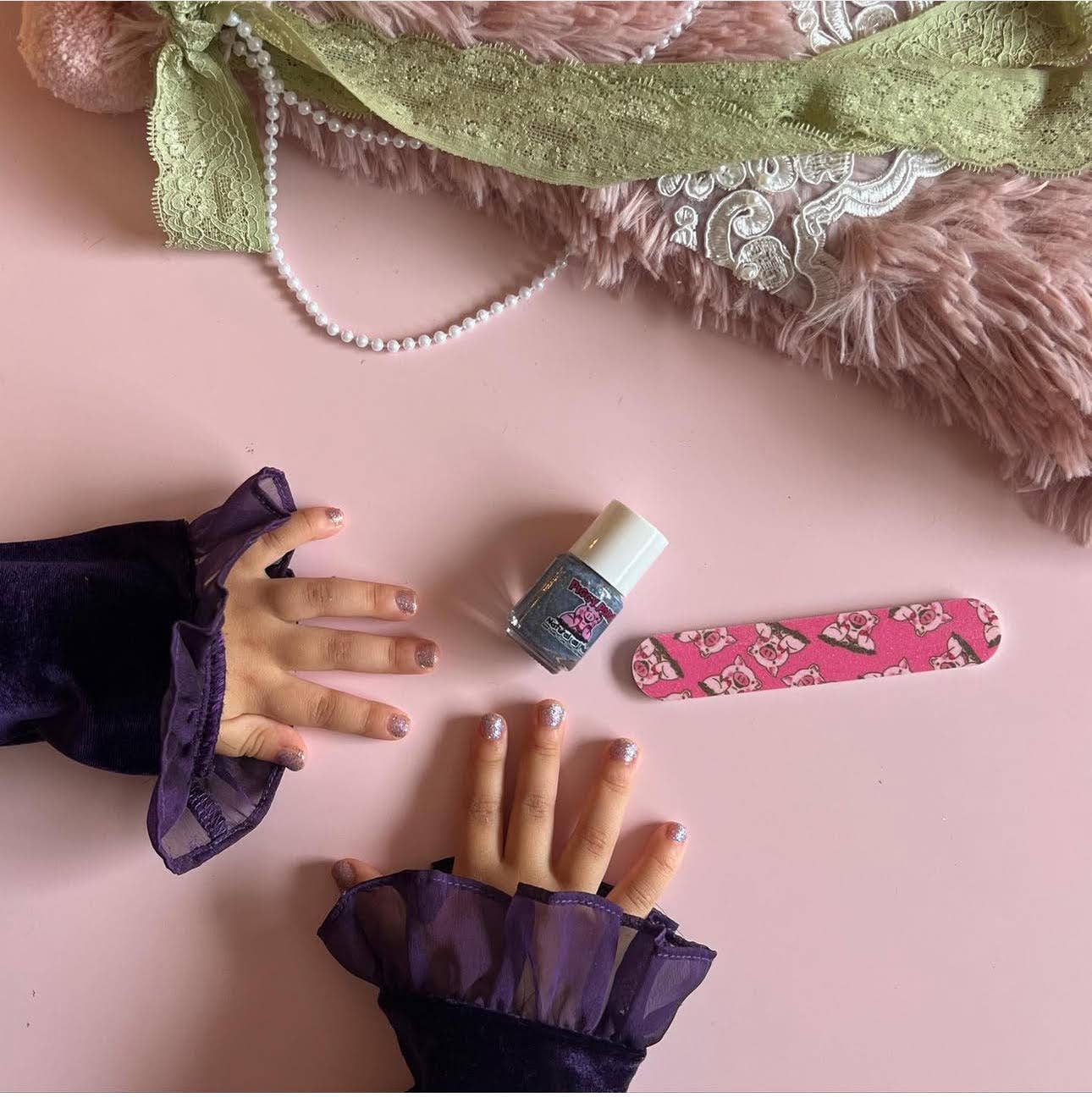 Glitter Non-Toxic Nail Polish