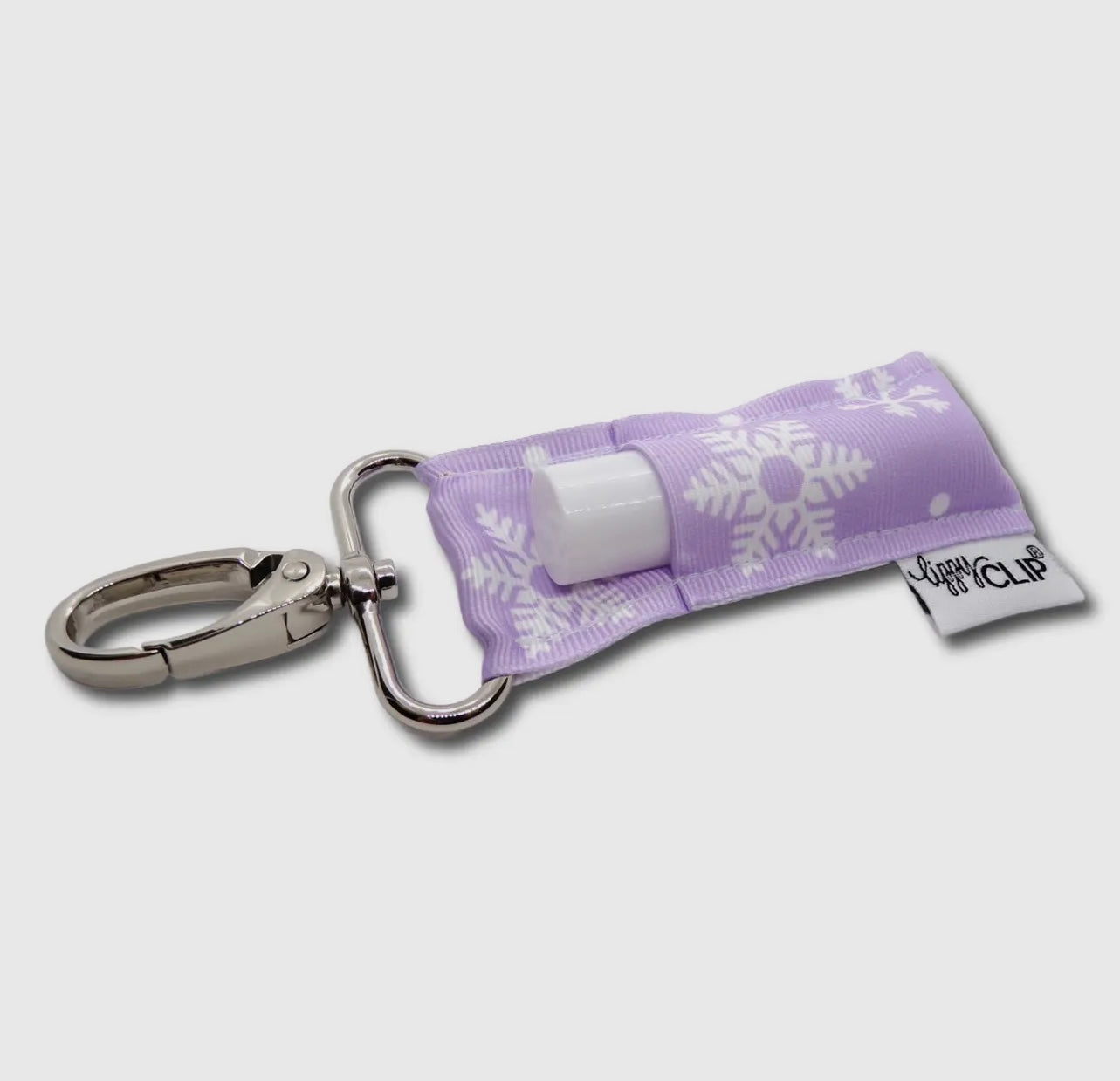 Frozen Snowflakes LippyClip® Lip Balm Holder