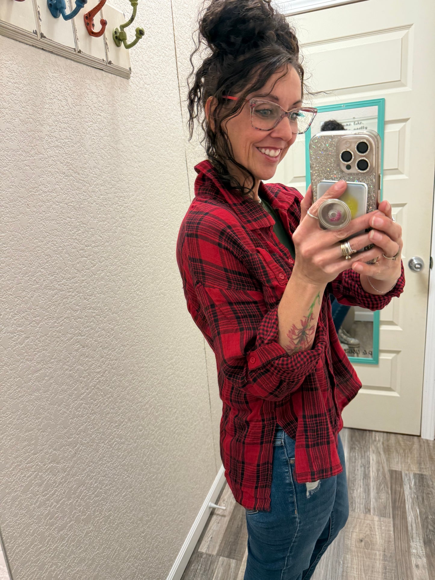 Dakota Relaxed Plaid Button Up