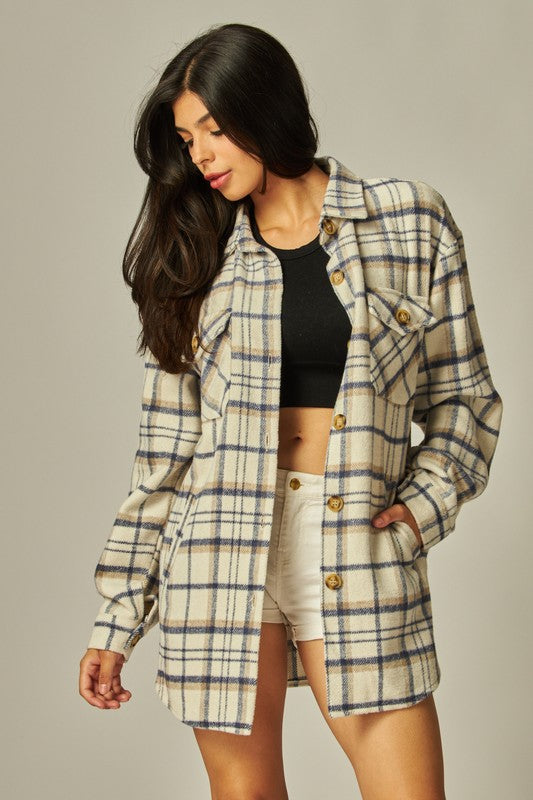 Loretta Flannel Shacket