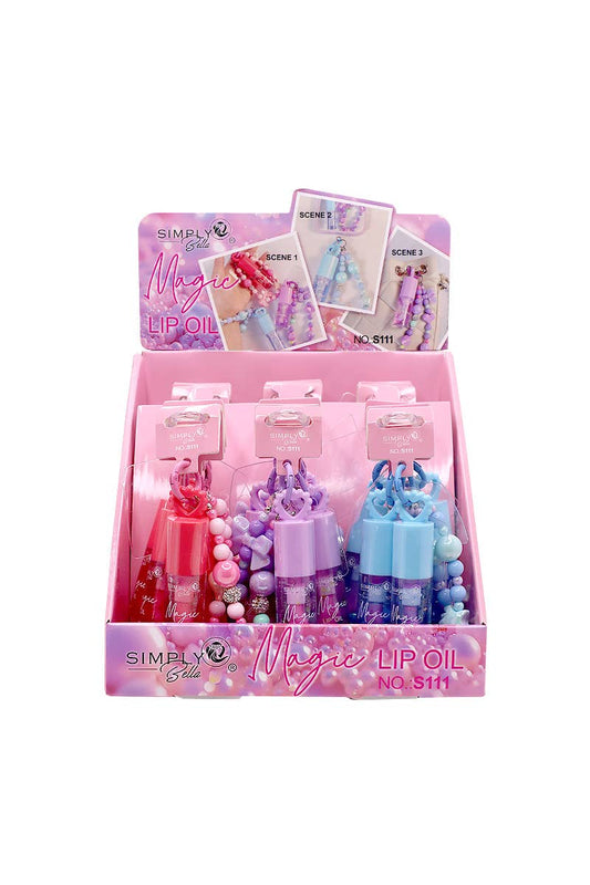 Magic Lip Oil & Bead Charms