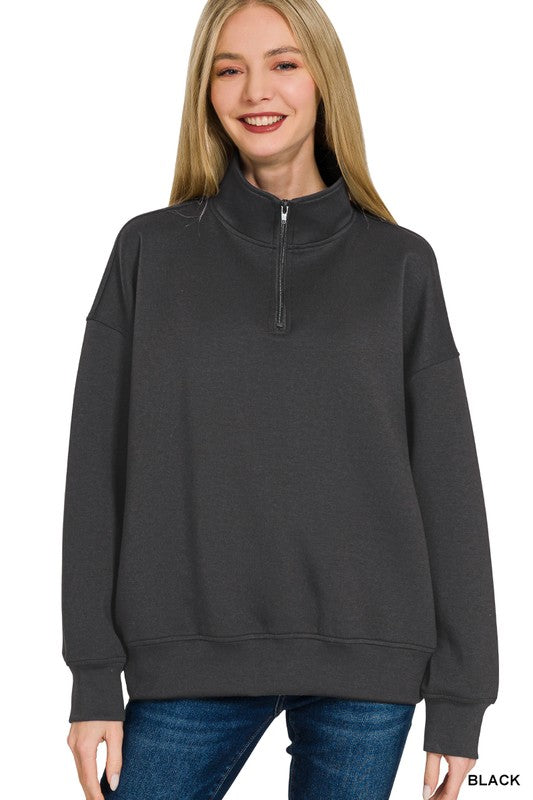 Sadie Scuba 1/2 Zip Pullover