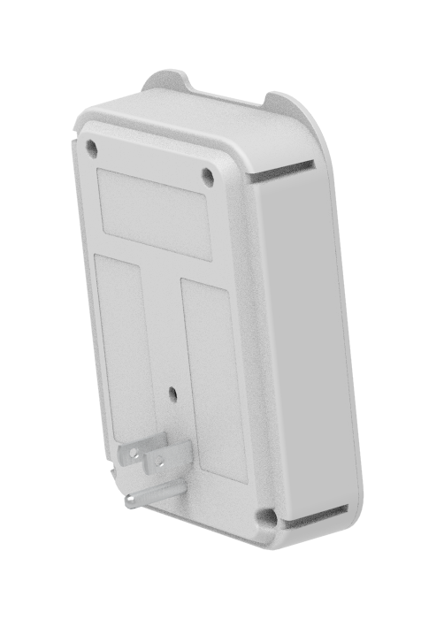 Black Charge Surge Protector, 6 Outlets/2 USB Ports