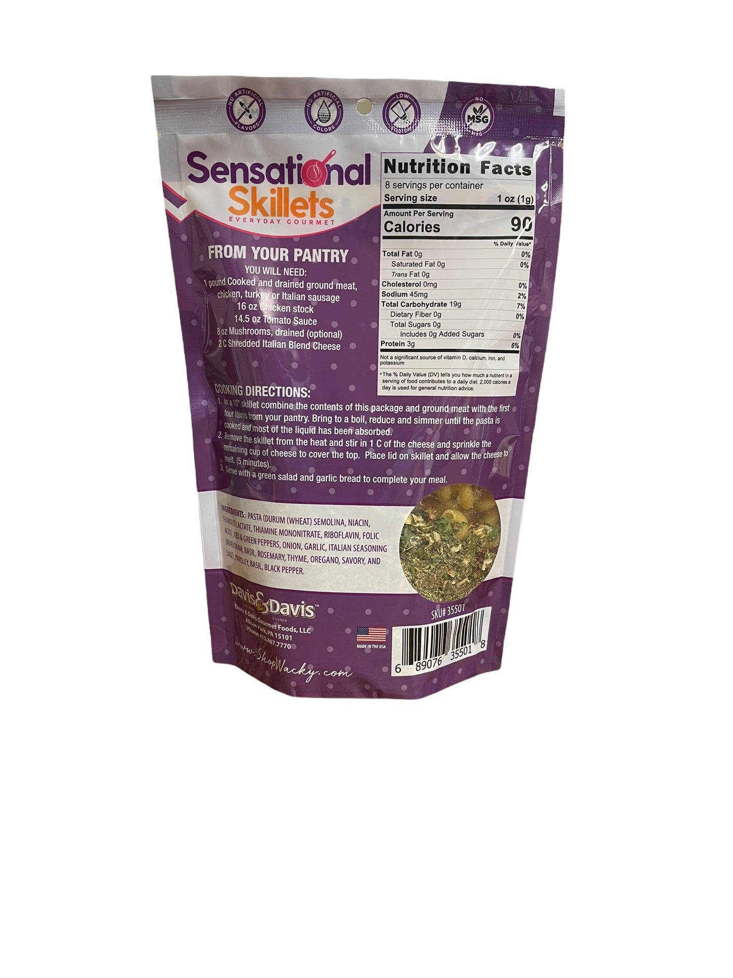 Weeknight Lasagna Skillet