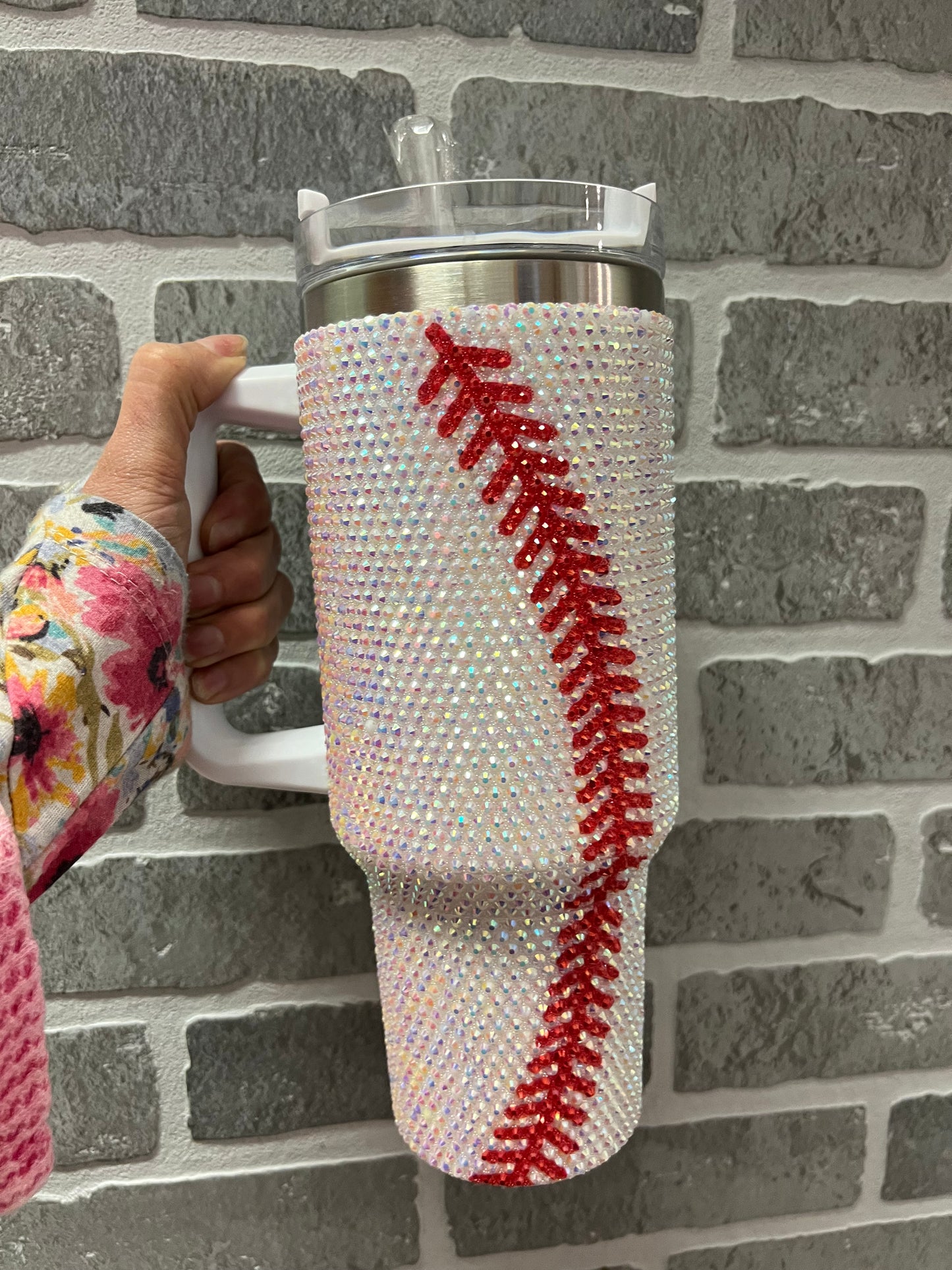 Baseball Bling Tumbler