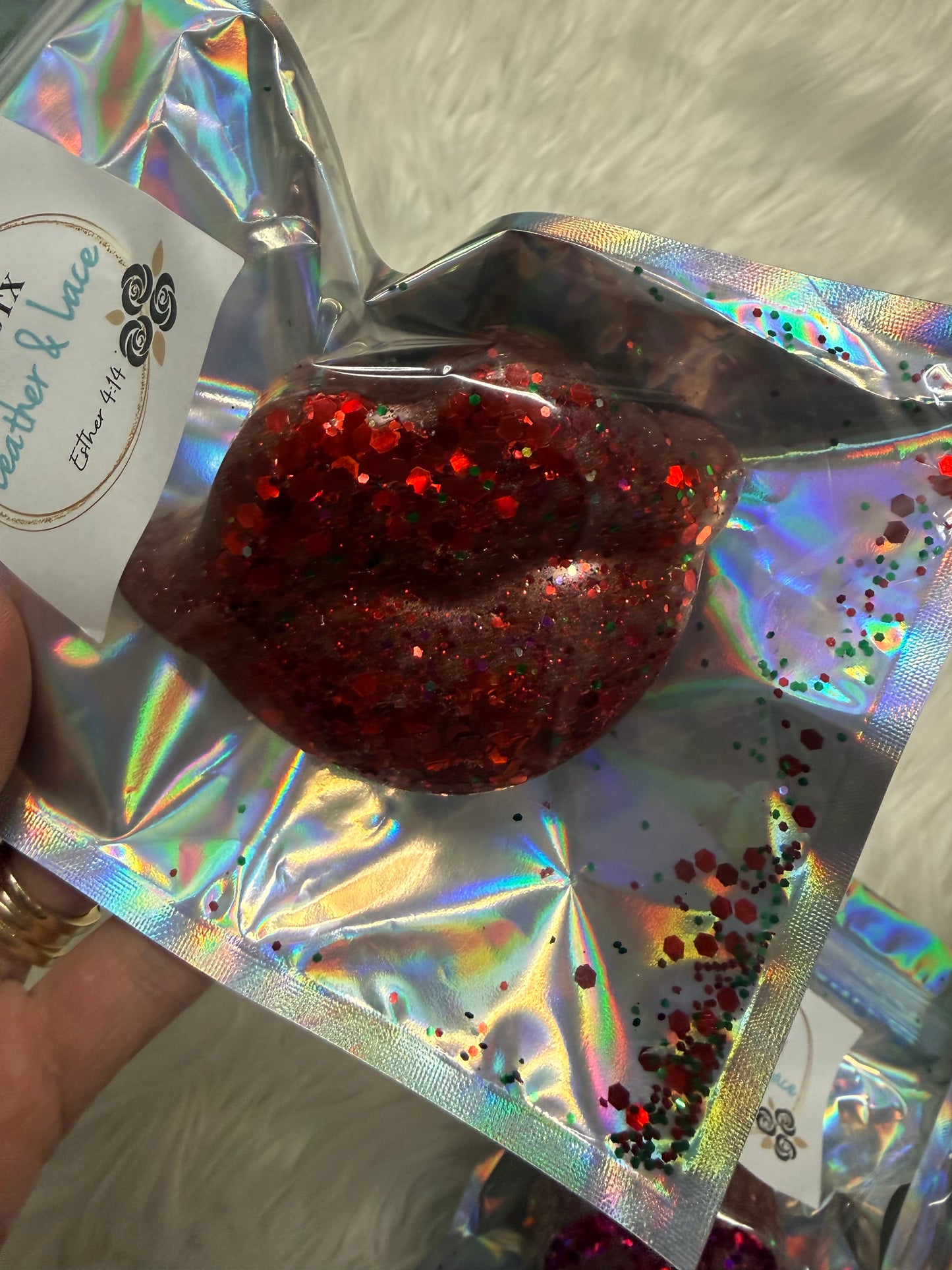 Leather & Lace Scented Vent Clip Freshie