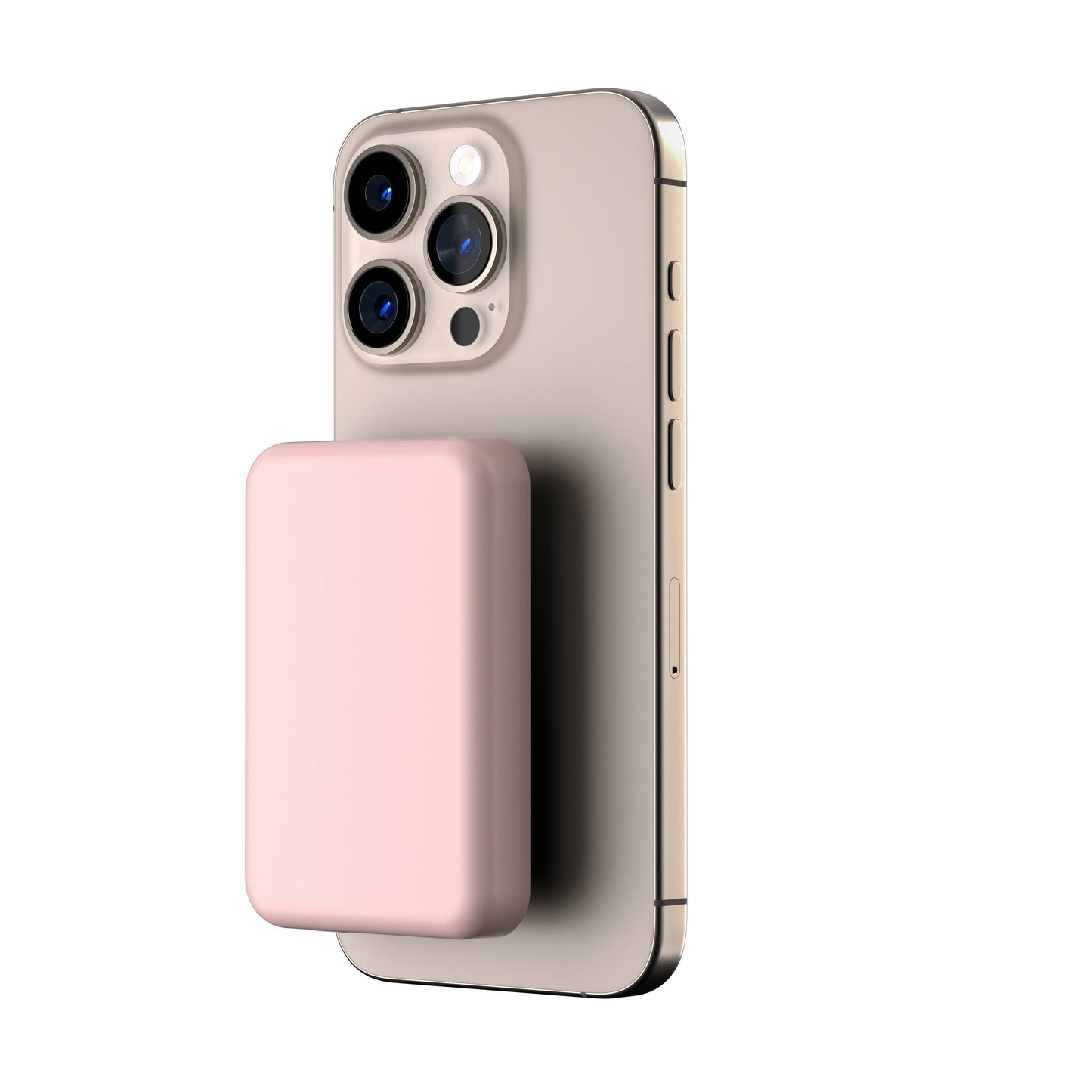 Lavender MagSafe 7200mAh Wireless Power Bank – Fast & Portable