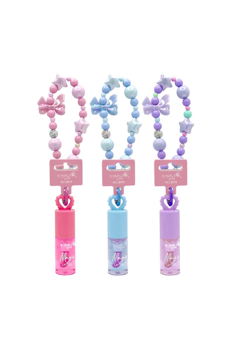 Magic Lip Oil & Bead Charms