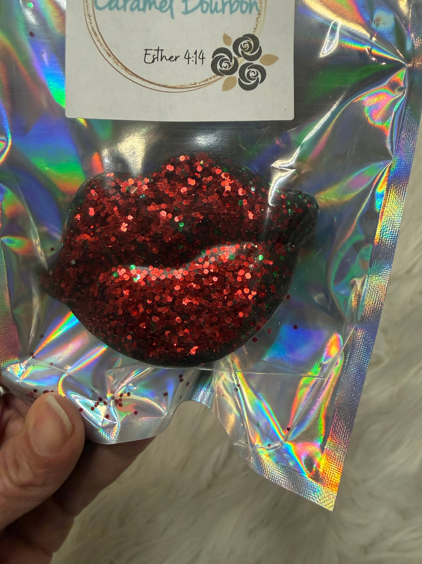 Caramel Bourbon Scented Vent Clip Freshie