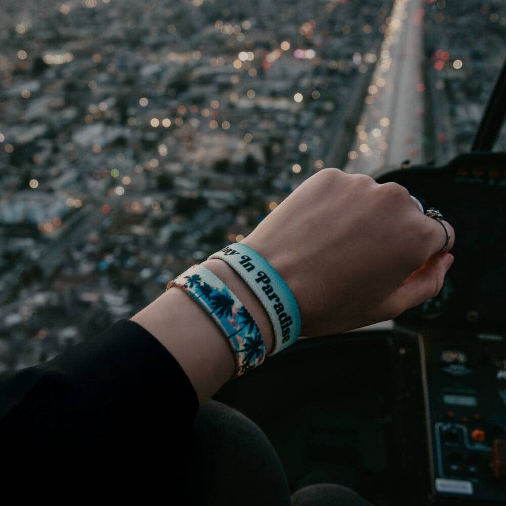 Another Day In Paradise Interactive Tide Tracker Bracelet: Medium