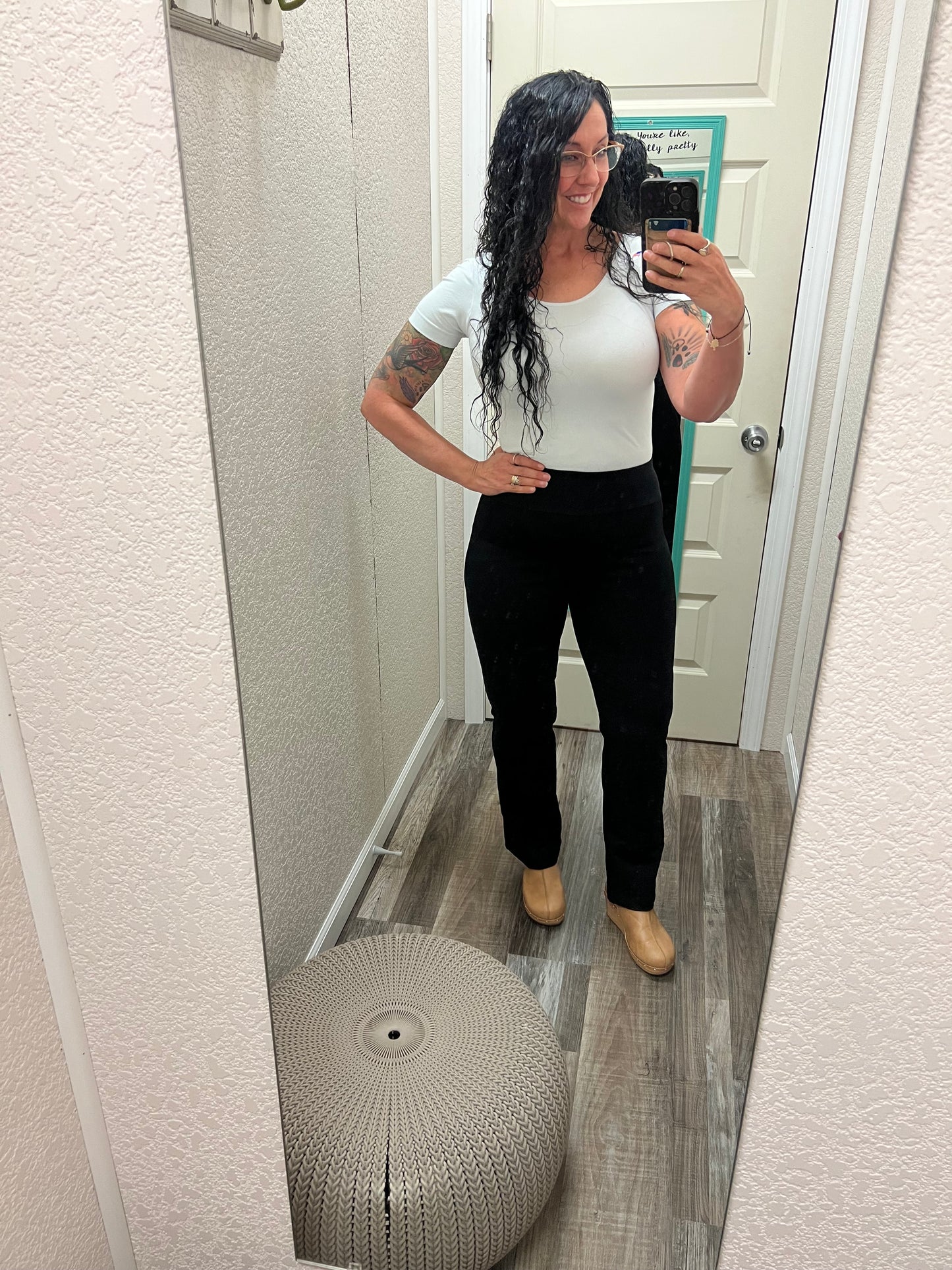 Magic - Black Slim Straight Leg Pants