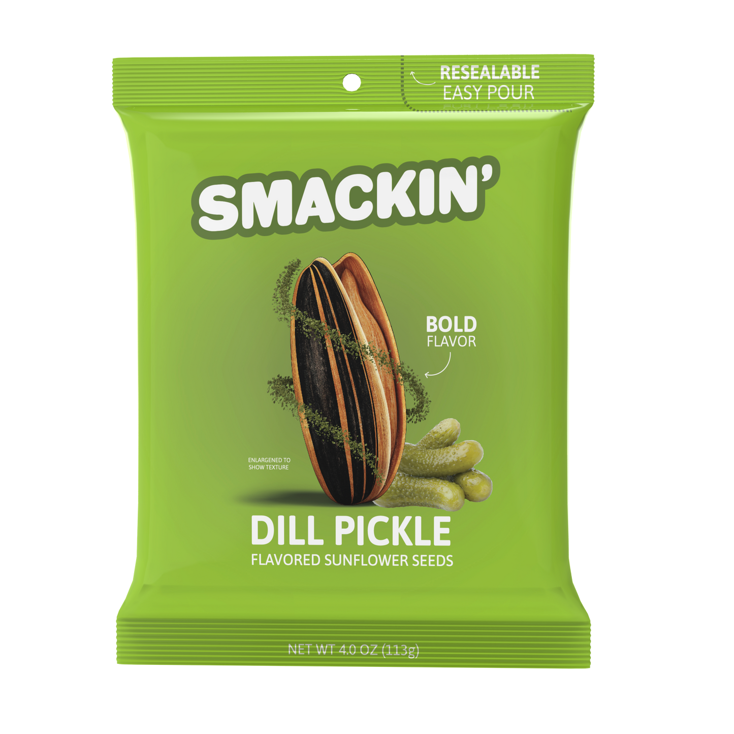 Dill Pickle SMACKIN' Sunflower Seeds 4oz
