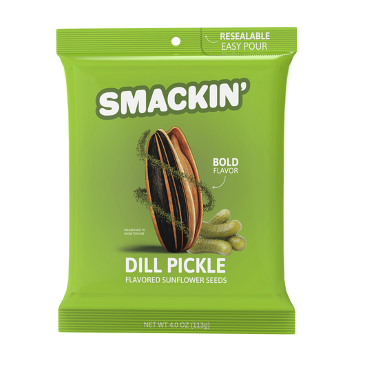 Dill Pickle SMACKIN' Sunflower Seeds 4oz