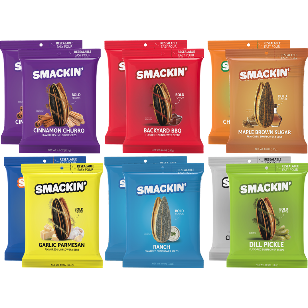 Dill Pickle SMACKIN' Sunflower Seeds 4oz