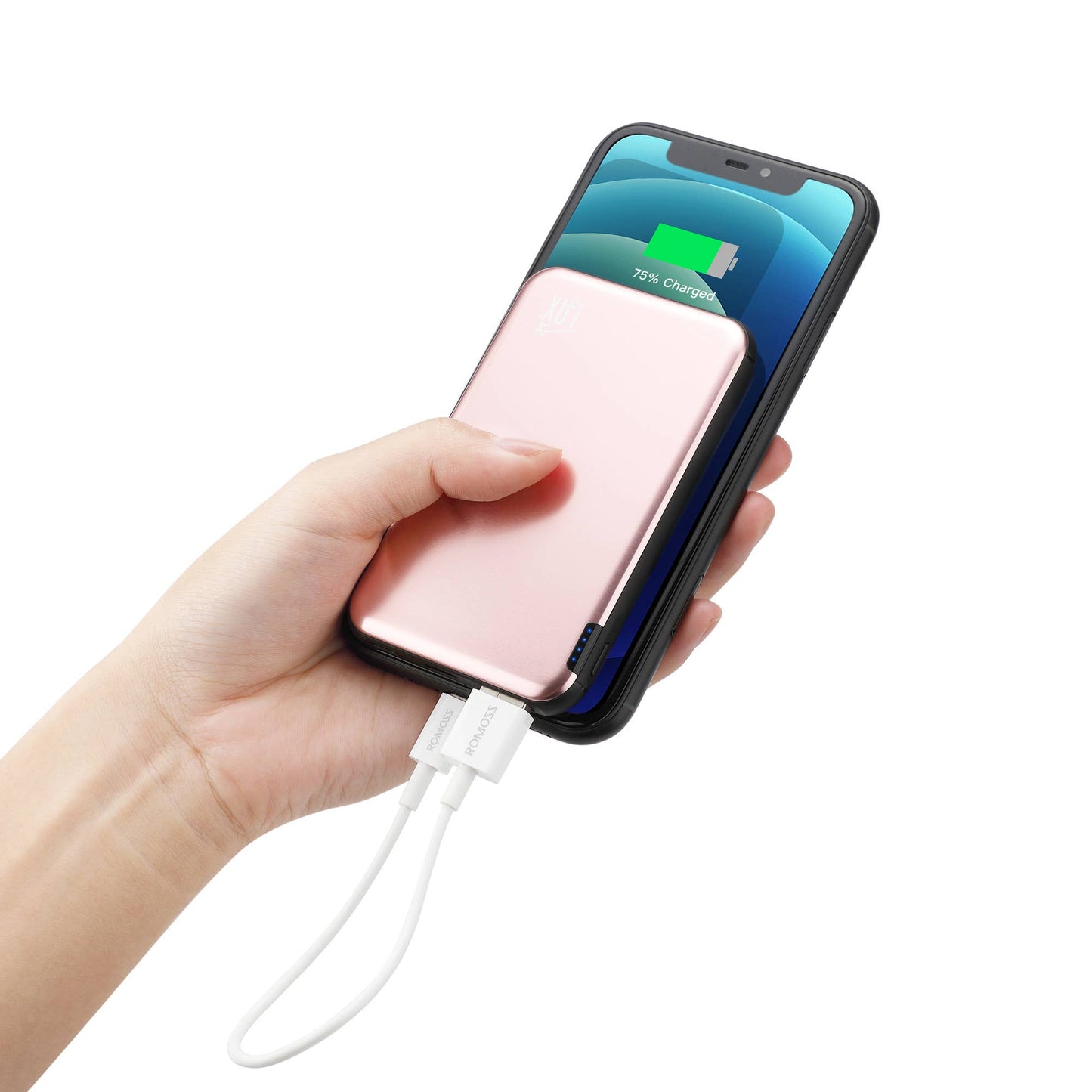 Portable Power Bank High Speed 7200 mAh Retail Pack: Black