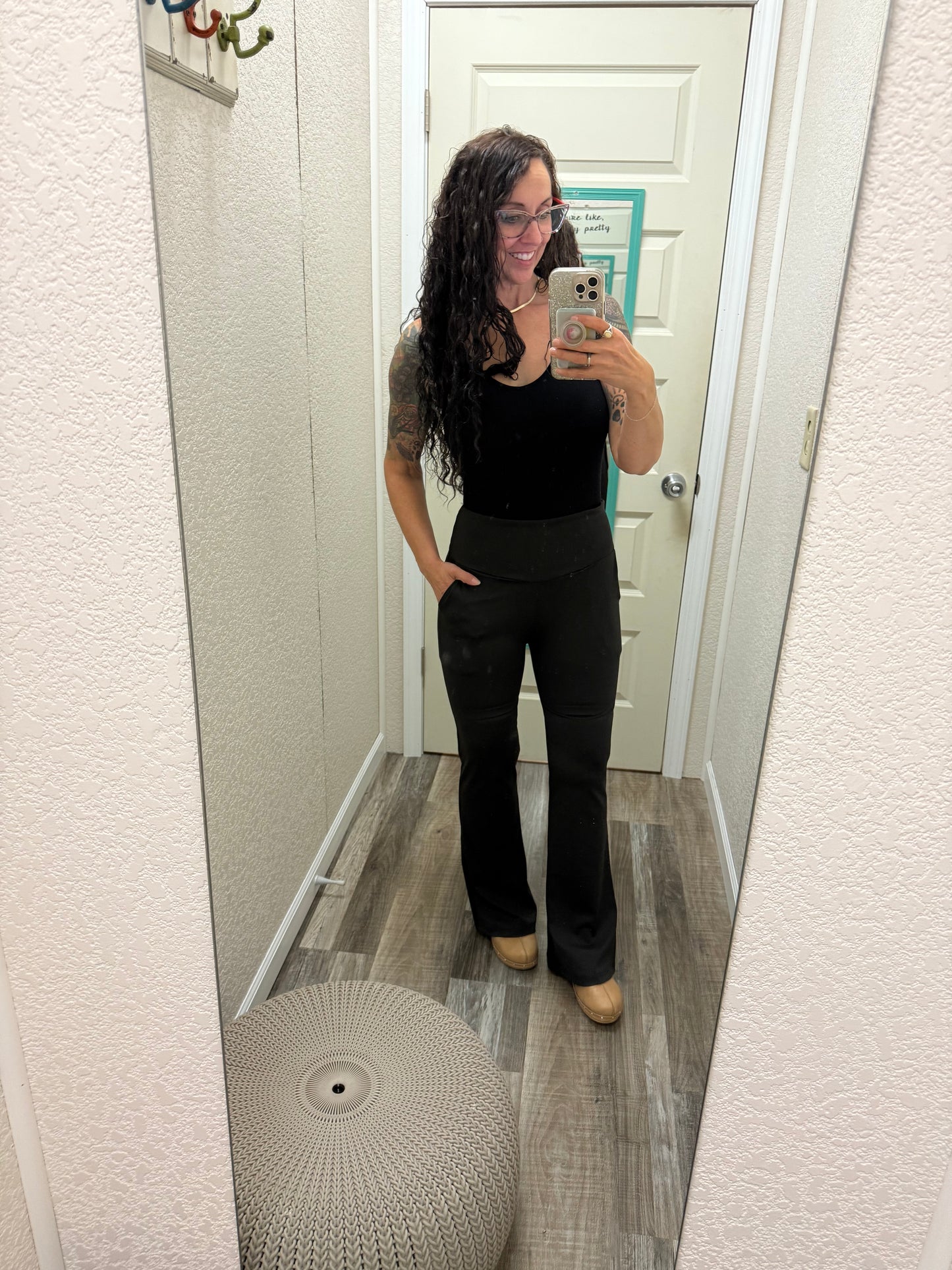 Mandi Everyday Tummy Control Full Length Pants with Pockets