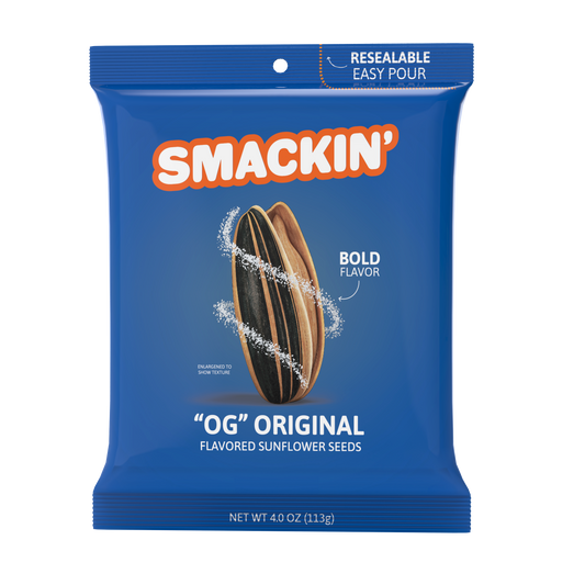 OG Original SMACKIN' Sunflower Seeds 4 oz