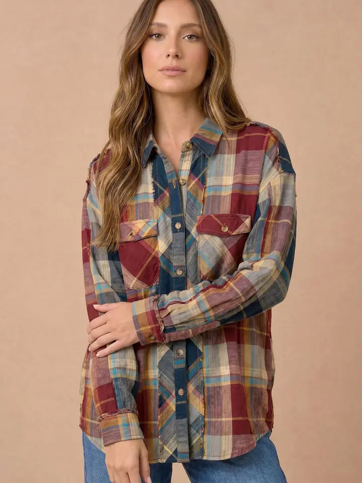 Shirley Flannel Button Down