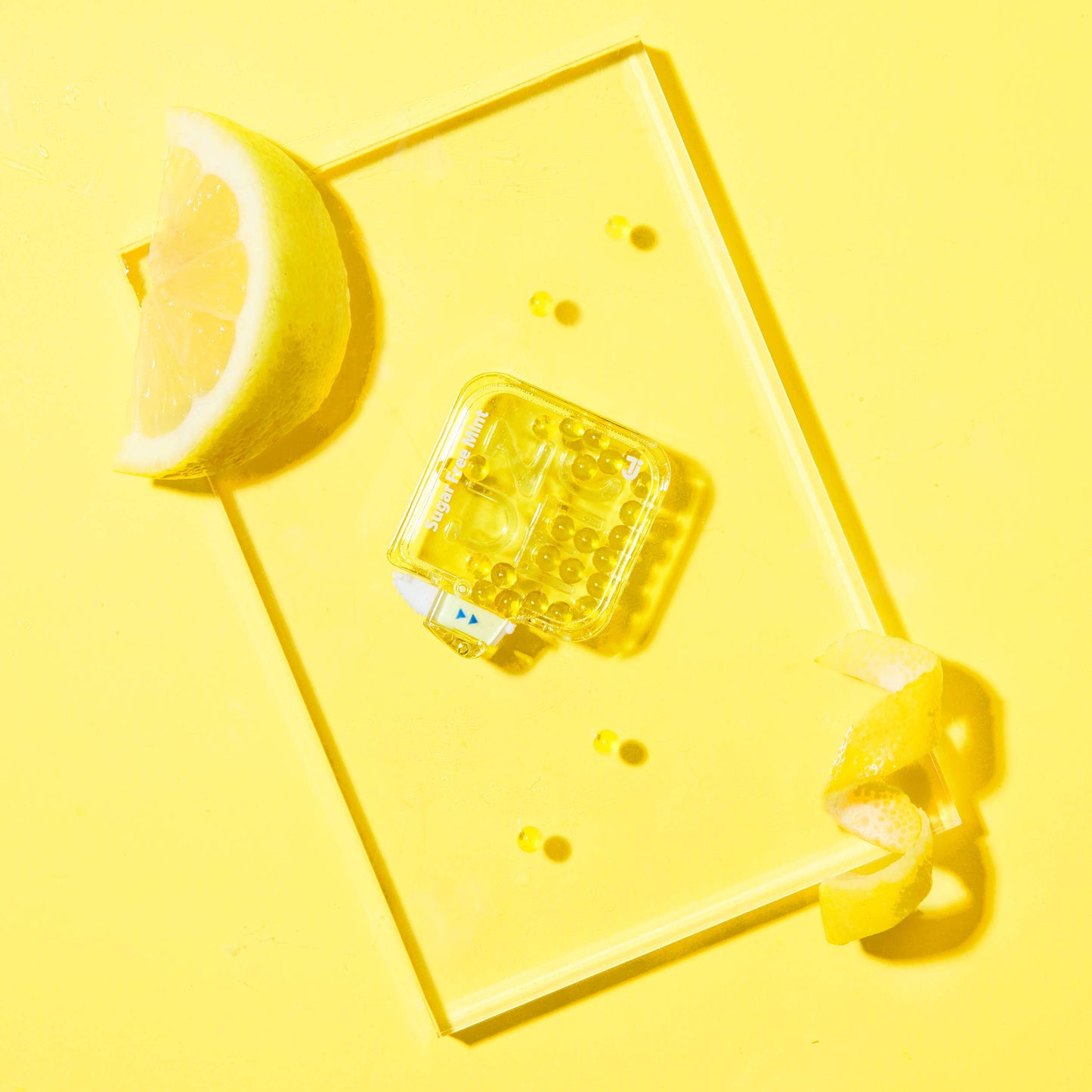 NUDE Mints, Breath + Gut Mints for Gut Health - Lemon Flavor