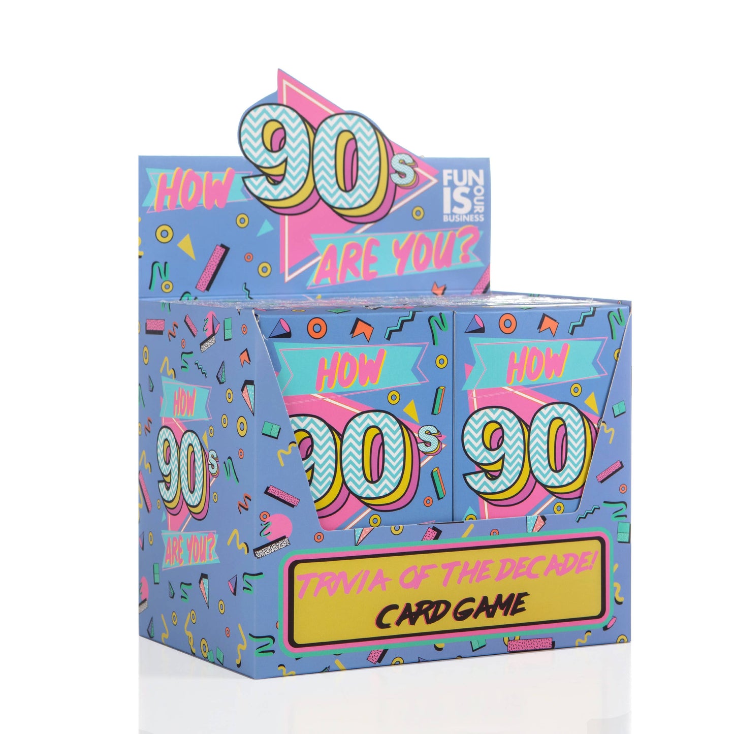 How 90s Are You? 90's Trivia - Family Card Game