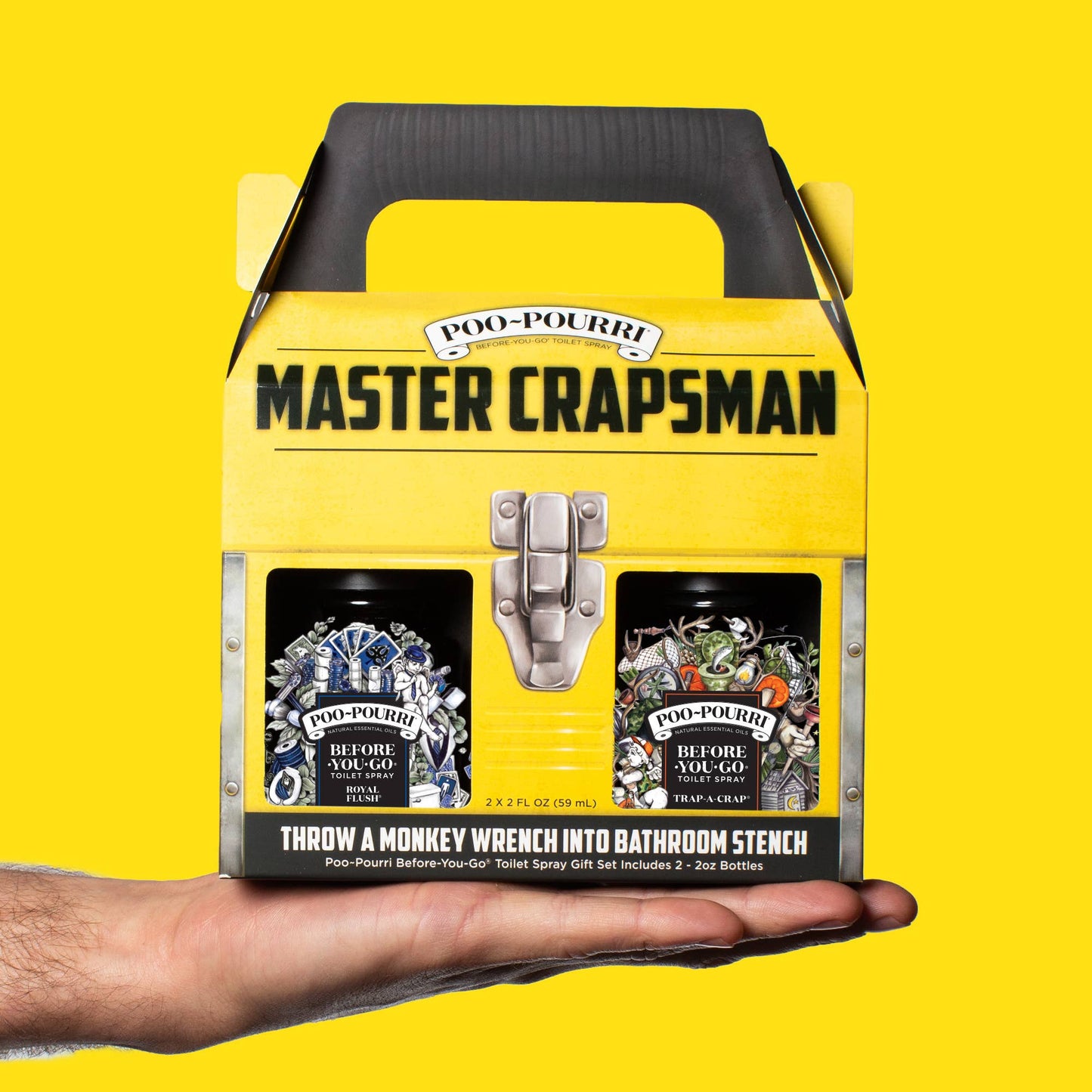 Master Crapsman Gift Set 2 pack Poo~Pourri