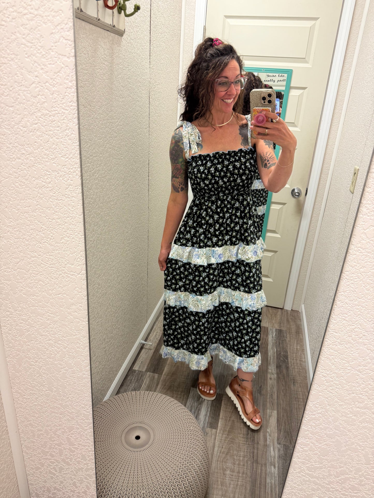Darling Bows Dress With Pockets