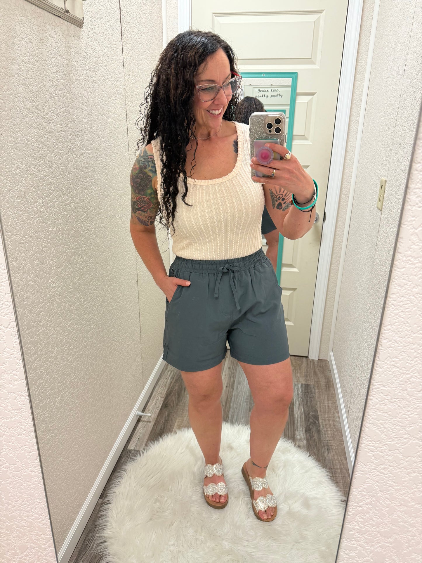 Melanie - Scoop Pocket Shorts