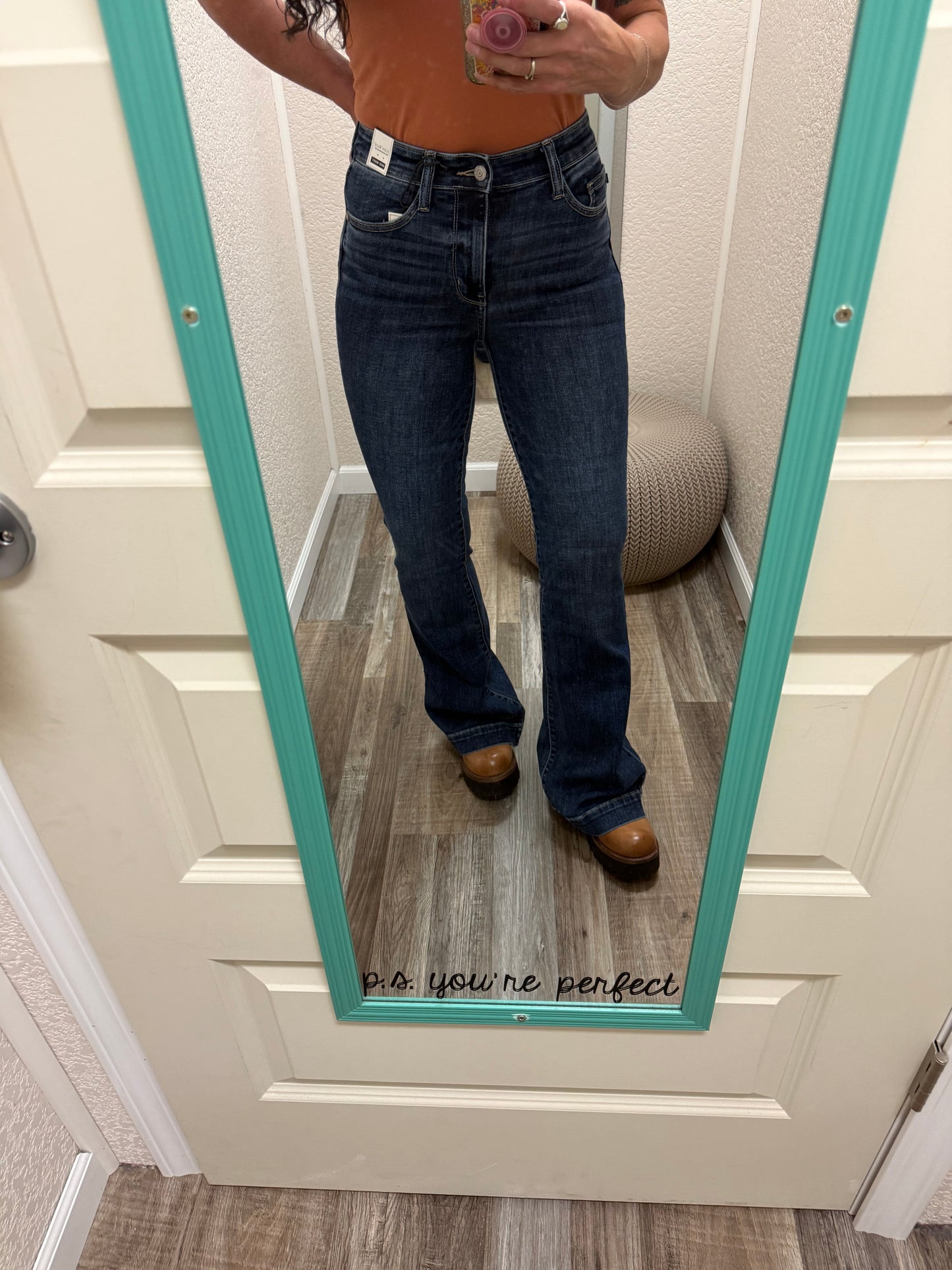 Simone Trouser Flare High Rise Judy Blue Jeans