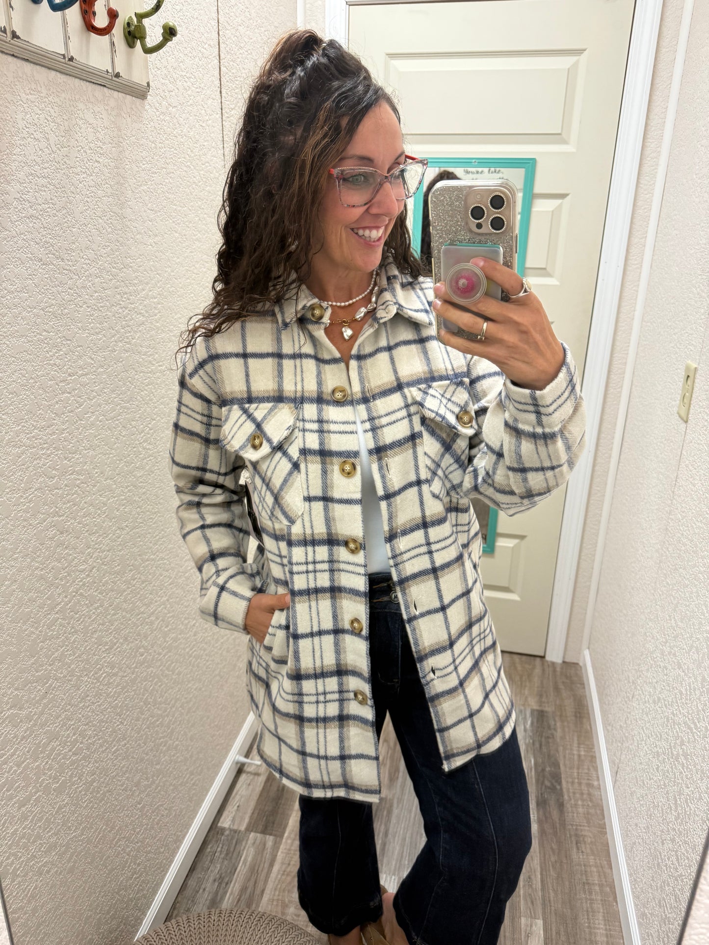 Loretta Flannel Shacket