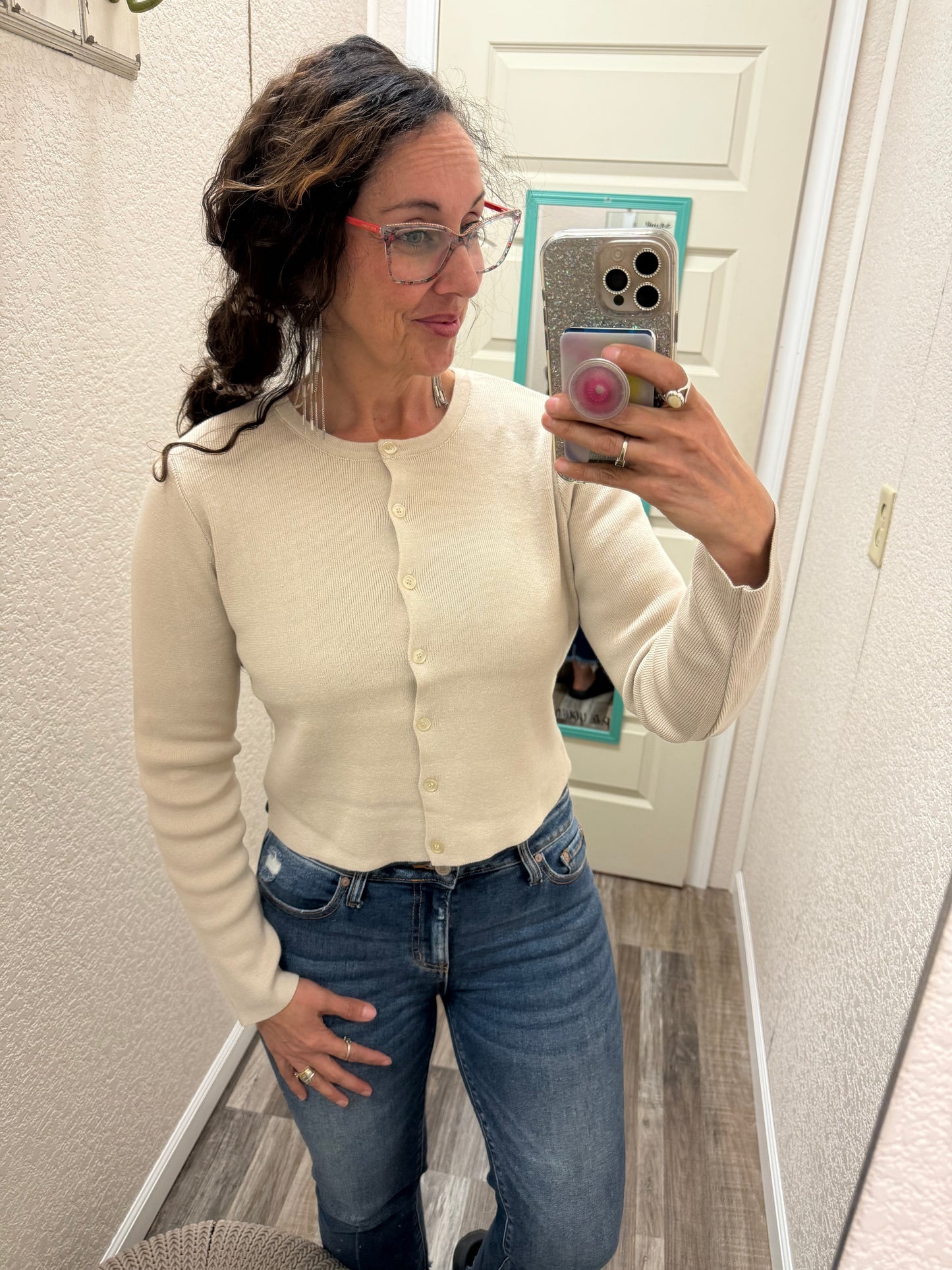 Izzy Button Down Cardigan